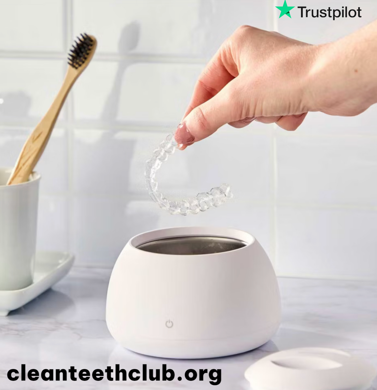 CleanTeethClub® Ultrasonic Retainer Cleaner